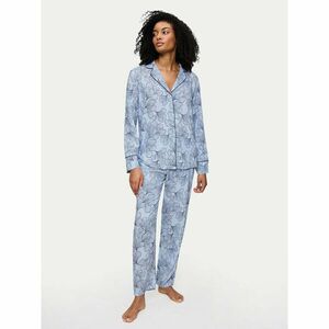 Triumph Pizsama 10225082 Kék Regular Fit kép