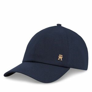 Baseball sapka Tommy Hilfiger Elevated Chic Soft Cap AW0AW17138 Kék kép
