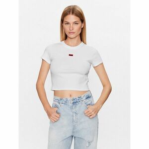 HUGO Póló Deluisa 50489120 Fehér Slim Fit kép