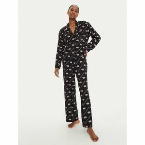 Juicy Couture Pizsama Estelle & Nolan JCLPJ224510 Fekete Relaxed Fit kép