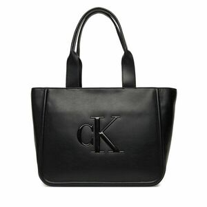 Táska Calvin Klein Bold Ck Medium Tote LV04F3218G Fekete kép