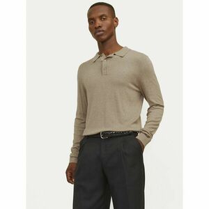 Jack&Jones Pólóing William 12259650 Bézs Regular Fit kép