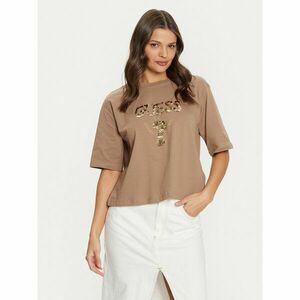 Guess Póló V4YI06 I3Z14 Barna Boxy Fit kép