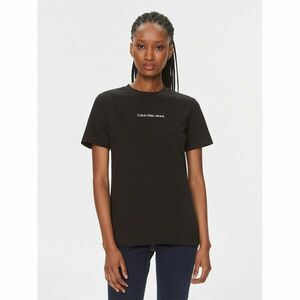 Calvin Klein Jeans Póló J20J221065 Fekete Regular Fit kép