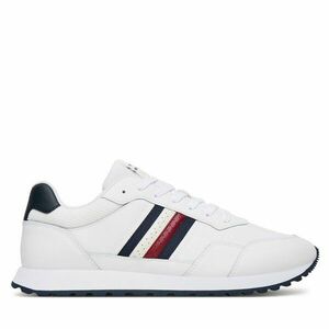 Sportcipők Tommy Hilfiger New Runner Eva Stripes FM0FM05637 Fehér kép