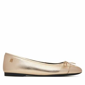 Balerina Tommy Hilfiger Metallic Toe-Cap FW0FW08920 Arany kép