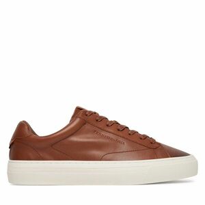 Sportcipők Tommy Hilfiger Premium Dress Cupsole Cognac FM0FM05771 Barna kép