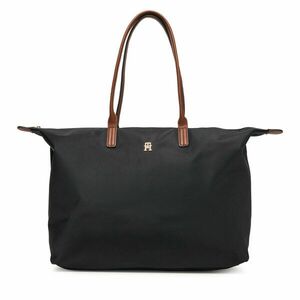 Táska Tommy Hilfiger Popette Maxi Tote AW0AW17996 Fekete kép