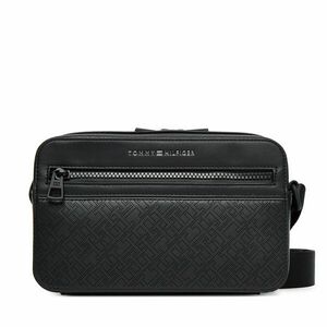 Válltáska Tommy Hilfiger Th Monogram Ew Reporter AM0AM13837 Fekete kép