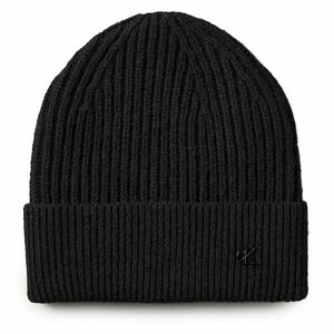 Sapka Calvin Klein Ck Metal Wool Beanie LV04D8032G Fekete kép