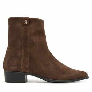 Bokacsizma Tommy Hilfiger Pointy Zip Bootie FW0FW08981 Barna kép