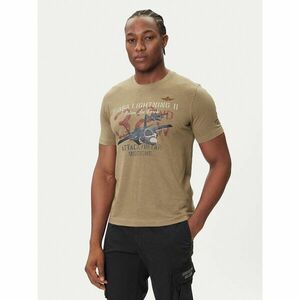 Aeronautica Militare Póló 252TS2472UJ00708 Khaki Regular Fit kép