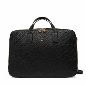 Laptoptáska Tommy Hilfiger Th Icon Laptop Bag Mono AW0AW18003 Fekete kép