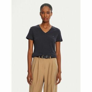 Tommy Hilfiger Póló Heritage V-Neck Tee WW0WW24969 Sötétkék Regular Fit kép