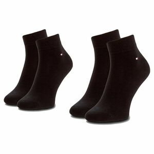 2 pár férfi bokazokni Tommy Hilfiger 342025001 Fekete kép