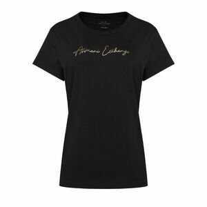 Armani Exchange Póló XW001457 AF10356 MC021 Fekete Regular Fit kép