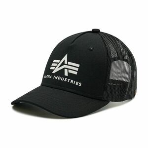 Baseball sapka Alpha Industries Basic Trucker Cap 186902 Fekete kép