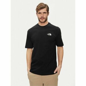 The North Face Póló Simple Dome NF0A87NR Fekete Oversize kép