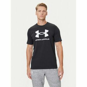 Under Armour Póló Ua Sportstyle Logo Update Ss 1382911-001 Fekete Loose Fit kép