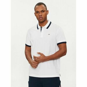 Tommy Jeans Pólóing DM0DM18313 Fehér Regular Fit kép