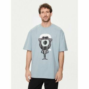 KARL LAGERFELD Póló 755098 542270 Kék Regular Fit kép