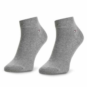 2 pár férfi bokazokni Tommy Hilfiger 342025001 Szürke kép