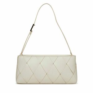 Táska Calvin Klein Ck Woven Elongated Shoulder Bag K60K612992 Fehér kép