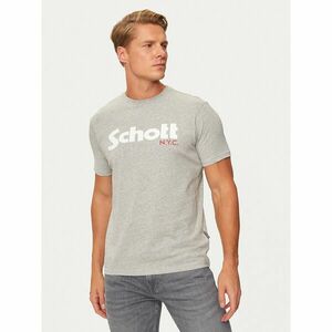 SCHOTT N.Y.C. Póló TSLOGO Szürke Regular Fit kép