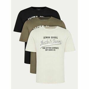 Jack&Jones 3 db póló Ethan 12221269 Színes Regular Fit kép