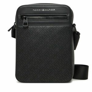 Válltáska Tommy Hilfiger Th Monogram Mini Reporter AM0AM13836 Fekete kép