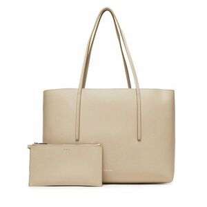 Táska Calvin Klein Foil Logo Tote W/Pouch LV04F3274G Bézs kép