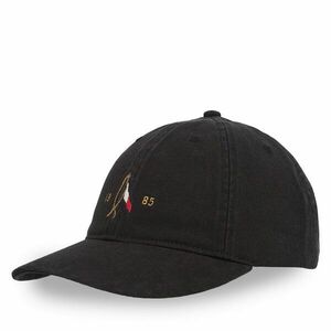 Baseball sapka Tommy Hilfiger Seasonal Flag Wash 6 Panel Cap AM0AM13348 Fekete kép