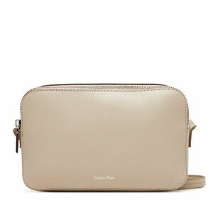 Táska Calvin Klein Foil Logo Elongated Camera Bag LV04F3276G Bézs kép