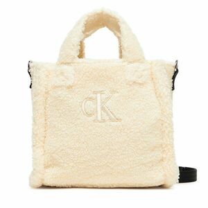 Táska Calvin Klein Jeans Teddy Tote Bag IU0IU00355 Ekru kép
