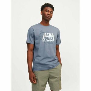 Jack&Jones Póló Map 12257908 Kék Regular Fit kép