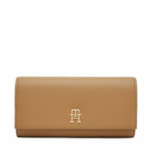 Nagy női pénztárca Tommy Hilfiger Th Legacy Flap Lrg Wallet AW0AW17267 Barna kép