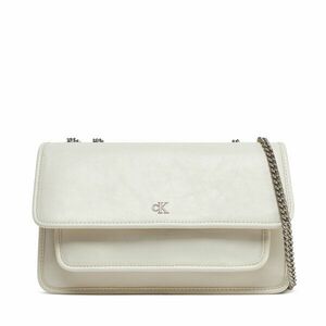 Táska Calvin Klein Jeans Chain Ew Flap Conv Chain Bag LV04K3084G Ekru kép