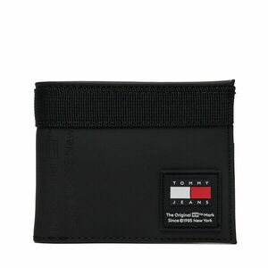 Nagyméretű férfi pénztárca Tommy Jeans Tjm Daily + Cc Wallet AM0AM12081 Fekete kép