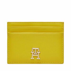 Bankkártya tartó Tommy Hilfiger Th Central Cc And Coin Sárga kép
