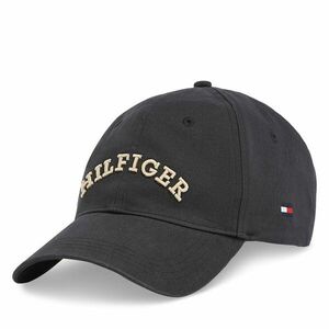 Baseball sapka Tommy Hilfiger Th Monotype Soft 6 Panel Cap AM0AM13165 Fekete kép