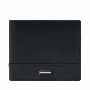 Nagyméretű férfi pénztárca Tommy Hilfiger Th Corp Cc Flap And Coin AM0AM13246 Sötétkék kép