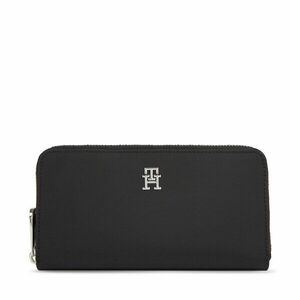 Nagy női pénztárca Tommy Hilfiger Poppy Th Large Za AW0AW15642 Fekete kép
