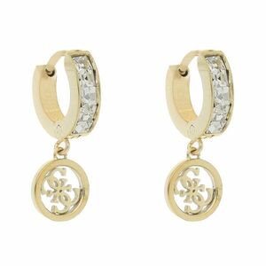 Fülbevaló Guess Huggie Me JUBE03 147JW Sárga aranyozás kép