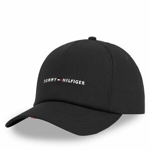 Baseball sapka Tommy Hilfiger Th Foundation Soft 6 Panel Cap AM0AM13162 Fekete kép