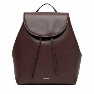 Hátizsák Calvin Klein Foil Logo Flap Backpack LV04F3297G Bordó kép