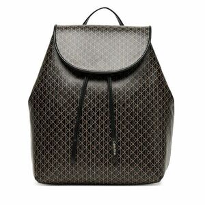 Hátizsák Calvin Klein Emblem Aop Flap Backpack LV04F3271G Fekete kép