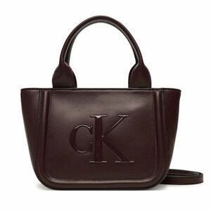 Táska Calvin Klein Bold Ck Small Tote With Strap LV04F3219G Bordó kép