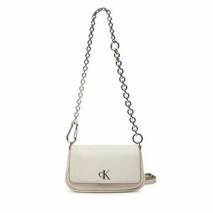 Táska Calvin Klein Jeans Minimal Monogram Shoulder Bag20 LV04K3134G Ekru kép