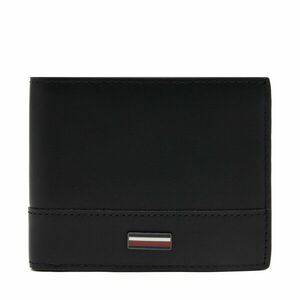 Nagyméretű férfi pénztárca Tommy Hilfiger Th Corp Mini Cc Wallet AM0AM13244 Fekete kép