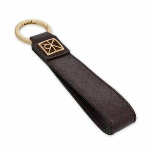 Kulcstartó Calvin Klein Emblem Aop Key Fob LV04F1099G Bordó kép